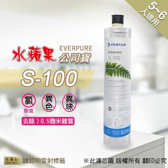 【EssenPure 水蘋果】EVERPURE S100濾心(水蘋果公司貨)