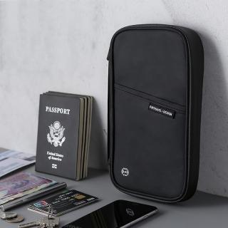 【P.travel】RFID防盜 防掃描卡片側錄 杜邦面料 護照證件夾 旅遊收納包 機票手機鑰匙房卡信用卡收納