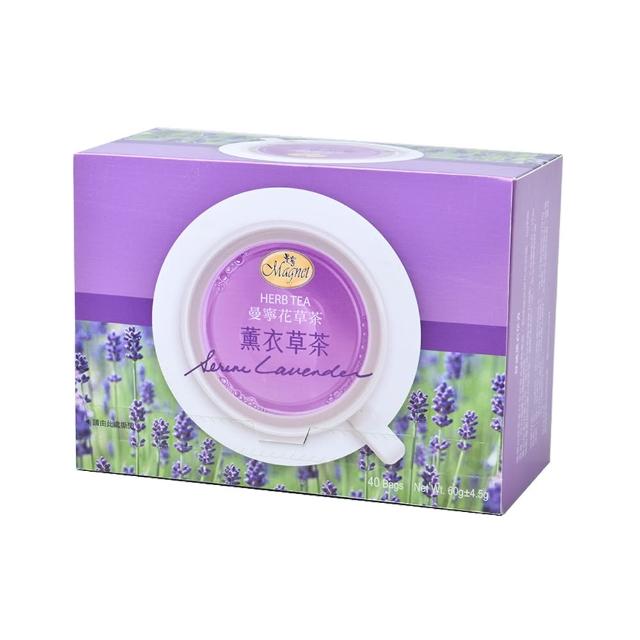 【曼寧】花草茶包量販盒1.5g-2gx40包x5盒 口味任選(玫瑰蜜桃果茶/康福茶/洋甘菊茶/薰衣草茶/玫瑰花茶)