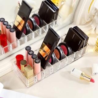 【美得像專櫃】BD 8格眼影收納盒-大/小(眼影盤 口紅眼影收納架 眼影盤收納 小抽屜 壓克力口紅架)