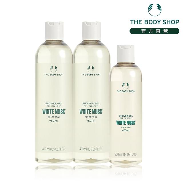 【THE BODY SHOP 美體小舖】白麝香絲柔香氛沐浴組