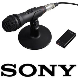 【SONY 索尼】手持式/底座式兩用電容式麥克風ECM-PCV80U(手持麥克風 底座麥克風)