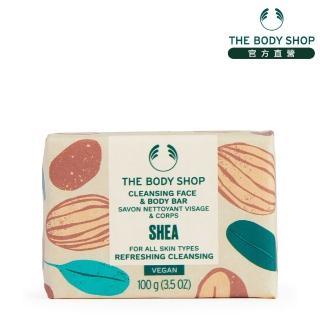 【THE BODY SHOP 美體小舖】乳油木果修護潔膚皂(100G)