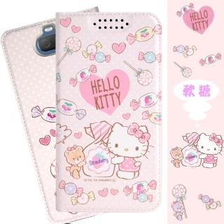 【SANRIO 三麗鷗】Sony Xperia 10 甜心系列彩繪可站立皮套(6吋)