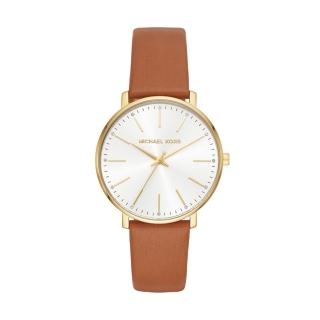【Michael Kors】簡約風采真皮腕錶(MK2740)