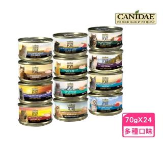 【CANIDAE】無穀主食貓罐 70g（24罐組）(貓罐、貓主食罐)