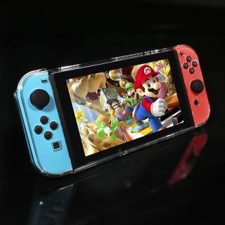 【BUBM】Switch副廠精美超薄升級款遊戲機分離式水晶保護殼