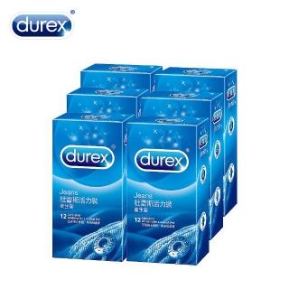 【Durex 杜蕾斯】活力裝保險套12入*6盒