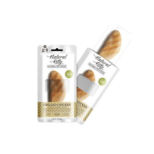 【Natural Kitty 自然小貓】100%天然鮮零食-天然雞肉系列 30g*32包組(犬貓鮮食)