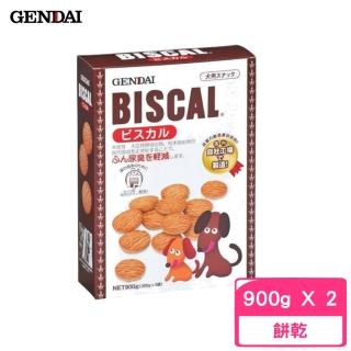 【GENDAI 現代】BISCAL 必吃客消臭餅乾 900g(2入組)
