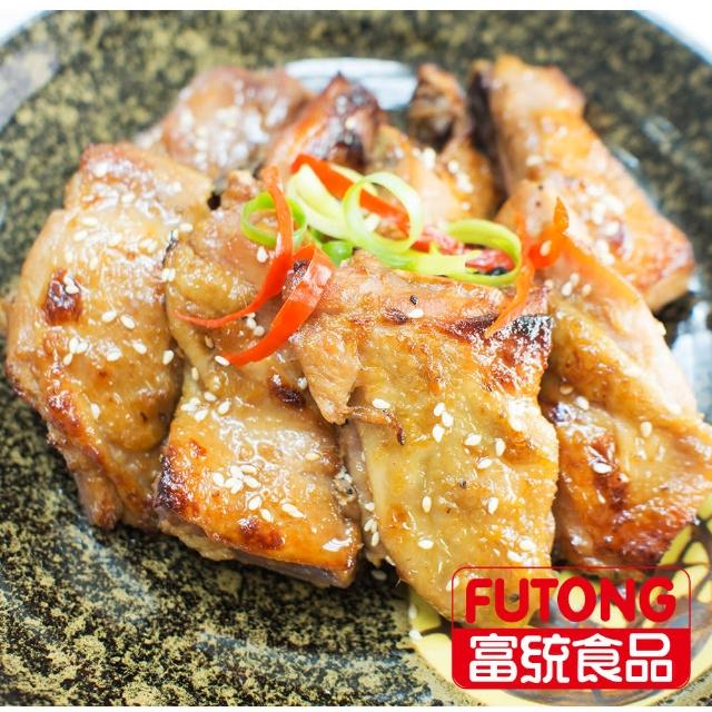 【富統食品】超人氣!! 香烤雞腿排500g-20入組(覆熱即食!!立刻為便當加菜)