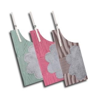 可擦手日式加厚防水防油圍裙(圍裙)