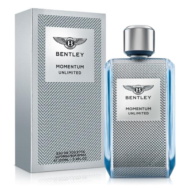 【Bentley 賓利】Momentum Unlimited 超越極限男性淡香水(100ml)