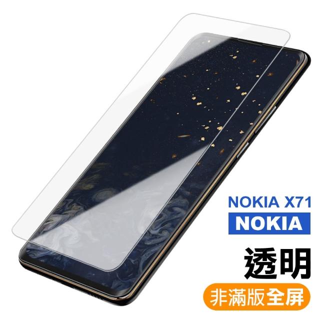 Nokia X71 透明 9H 鋼化玻璃膜(Nokia X71 手機螢幕保護貼)