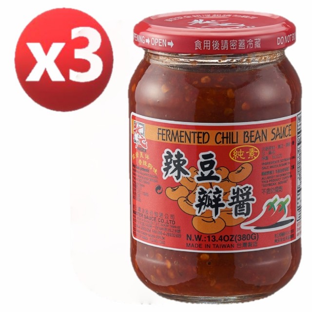 狀元醬油(狀元辣豆瓣醬380G*3入)