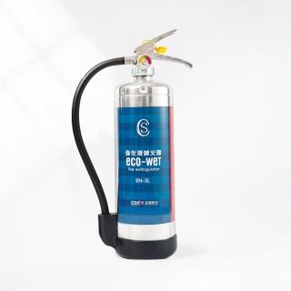 【正德防火】3L ECO-WET商用強化液滅火器(台灣自製 日本藥劑)