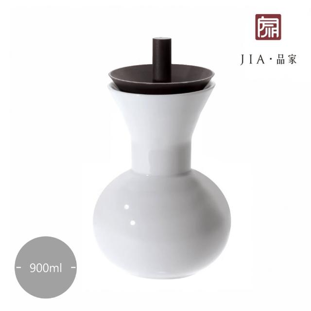 【JIA Inc 品家家品】官帽系列-貪杯陶瓷大茶壺(900ml/無彩盒)