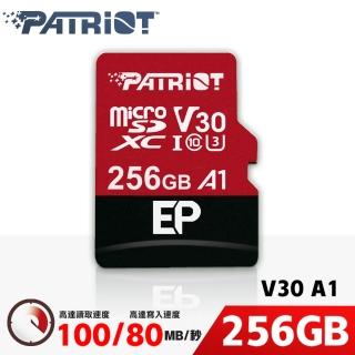 【PATRiOT 博帝】EP MicroSDXC UHS-1 U3 V30 A1 256G 記憶卡(PEF256GEP31MCX)