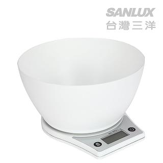 【SANLUX 台灣三洋】數位料理秤-附量碗(SYES-K454)