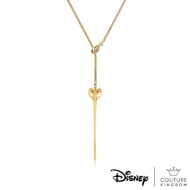 【Disney Jewelley】迪士尼 Couture Kingdom 賈方眼鏡蛇項鍊(金)