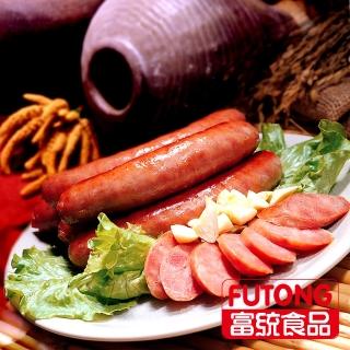 【富統食品★任選組合】經典熱銷香腸3斤-原味/蒜味/紹興(600g/包*3)