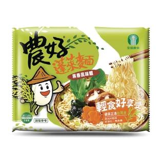 【全國農會】農好蓬萊麵_素香風味(低吸油率！好吃無負擔！15入/箱 三箱優惠組)