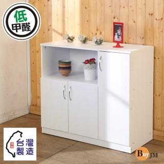 【BuyJM】低甲醛防潑水三門電器櫃/廚房櫃/電器架/收納櫃