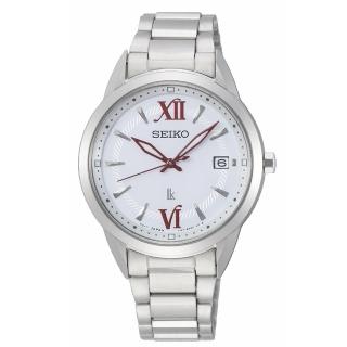 【SEIKO 精工】LUKIA優雅時尚太陽能腕錶(V147-0CL0S/SUT387J1)