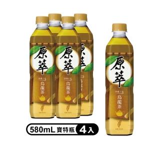 【原萃】包種烏龍茶 寶特瓶580ml x4入/組