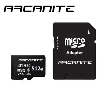 【ARCANITE】Micro SDXC U3 V30 A1 512GB 記憶卡