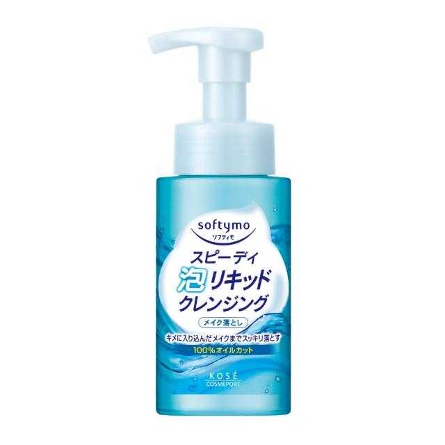 【KOSE SOFTYMO 絲芙蒂】卸妝洗顏慕絲 200ml(神經醯胺/卸妝水/卸妝液/卸妝慕斯/洗卸合一/臉部清潔)