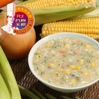 【名廚美饌】高麗菜十榖粥/玉米蔬菜五穀粥(40gx6入)