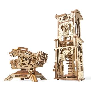 【Ugears】烏克蘭-自我推進模型(守護者箭塔)