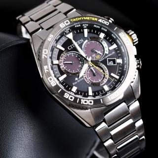 【CITIZEN 星辰】Eco-Drive 島嶼秘境電波光動能腕錶(CB5037-84E)