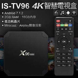 【IS 愛思】福利品 TV96 4K 智慧電視盒(支援Netflix)