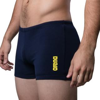 【arena】限量 春夏新款  健身休閒款 學生款 極簡素雅 男士平口四角泳褲(AT941M)
