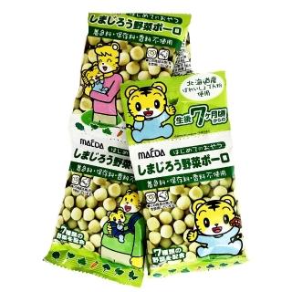 【日本前田】巧虎5連蛋酥 蔬菜味60g