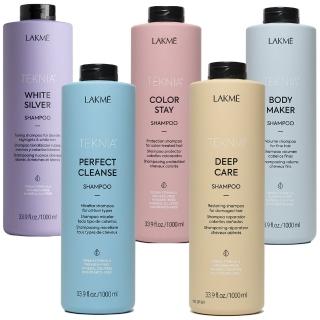 【LAKME 萊肯】護色洗髮精1000ml(多款任選)