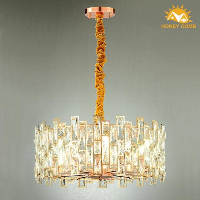 【Honey Comb】玫瑰金水晶吊燈 60CM(GM-80151-10)