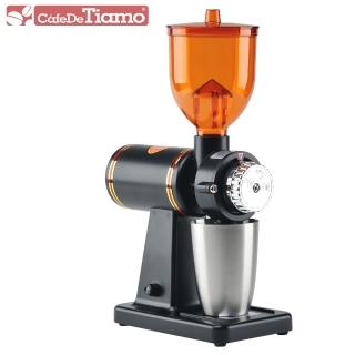 【Tiamo】700S義式電動磨豆機-110V-消光黑(HG0419MBK)