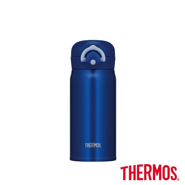 【THERMOS 膳魔師】買1送1_不鏽鋼輕量彈蓋保溫瓶350ml(JNR-351+JNR-351)