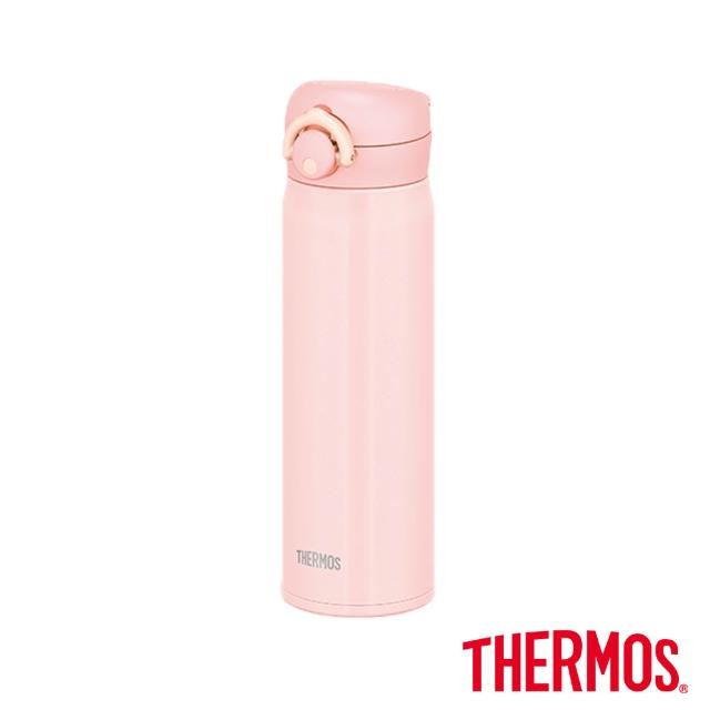 【THERMOS 膳魔師】買1送1_不鏽鋼輕量彈蓋保溫瓶500ml+500ml(JNR-501/502)
