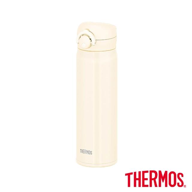 【THERMOS 膳魔師】買1送1_不鏽鋼輕量彈蓋保溫瓶500ml+500ml(JNR-501/502)