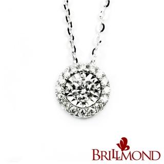 【BRILLMOND JEWELRY】閃亮耀眼18K金美鑽墜