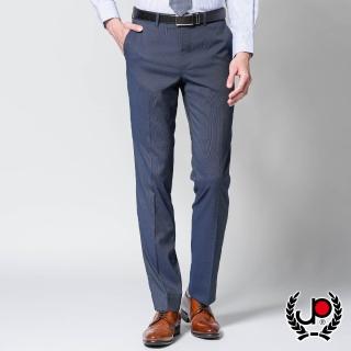 【極品西服】商務質男條紋平面西褲_藍(BS853-5)