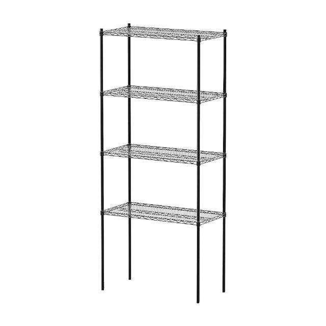 【dayneeds 日需百備】荷重型 90x45x210公分烤漆四層架(鐵力士架/收納層架/層架/鐵架)