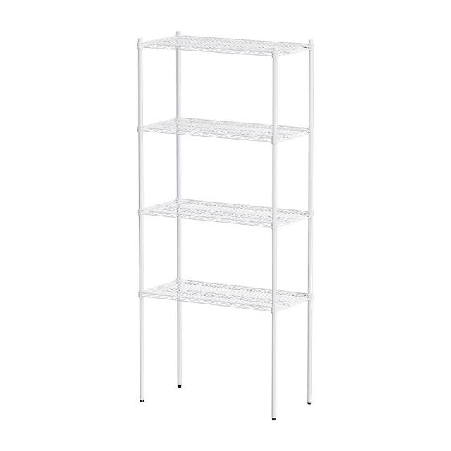 【dayneeds 日需百備】荷重型 90x45x210公分烤漆四層架(鐵力士架/收納層架/層架/鐵架)