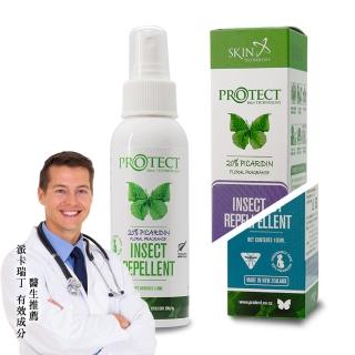 【紐西蘭Skin Technology】Protect 20%派卡瑞丁 Picaridin 瑞斌長效防蚊液-100ML