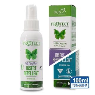 【紐西蘭Skin Technology】Protect 20%派卡瑞丁 Picaridin 瑞斌長效防蚊液-100ML