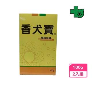 【香犬寶】犬用營養品-活性除臭整腸劑 100g(2入組)